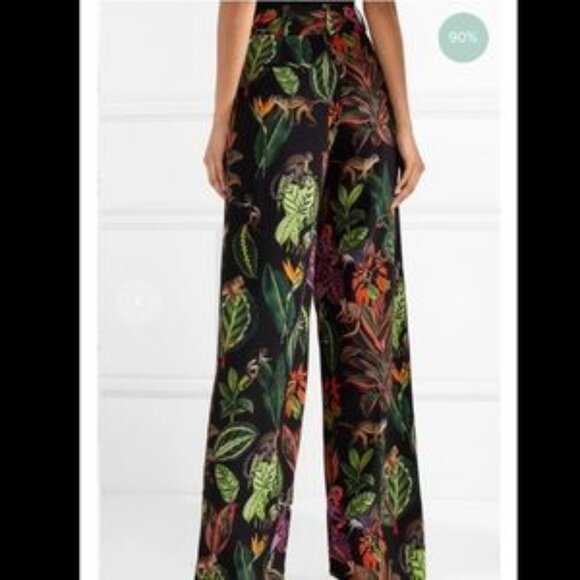 Oscar de la Renta Silk Trousers - Picture 16 of 16